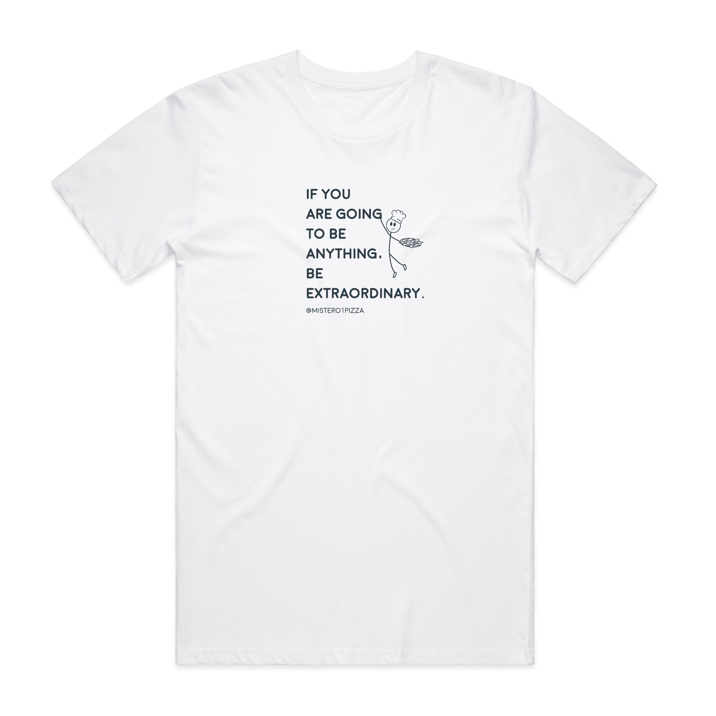 "Be Extraordinary" Tee - White