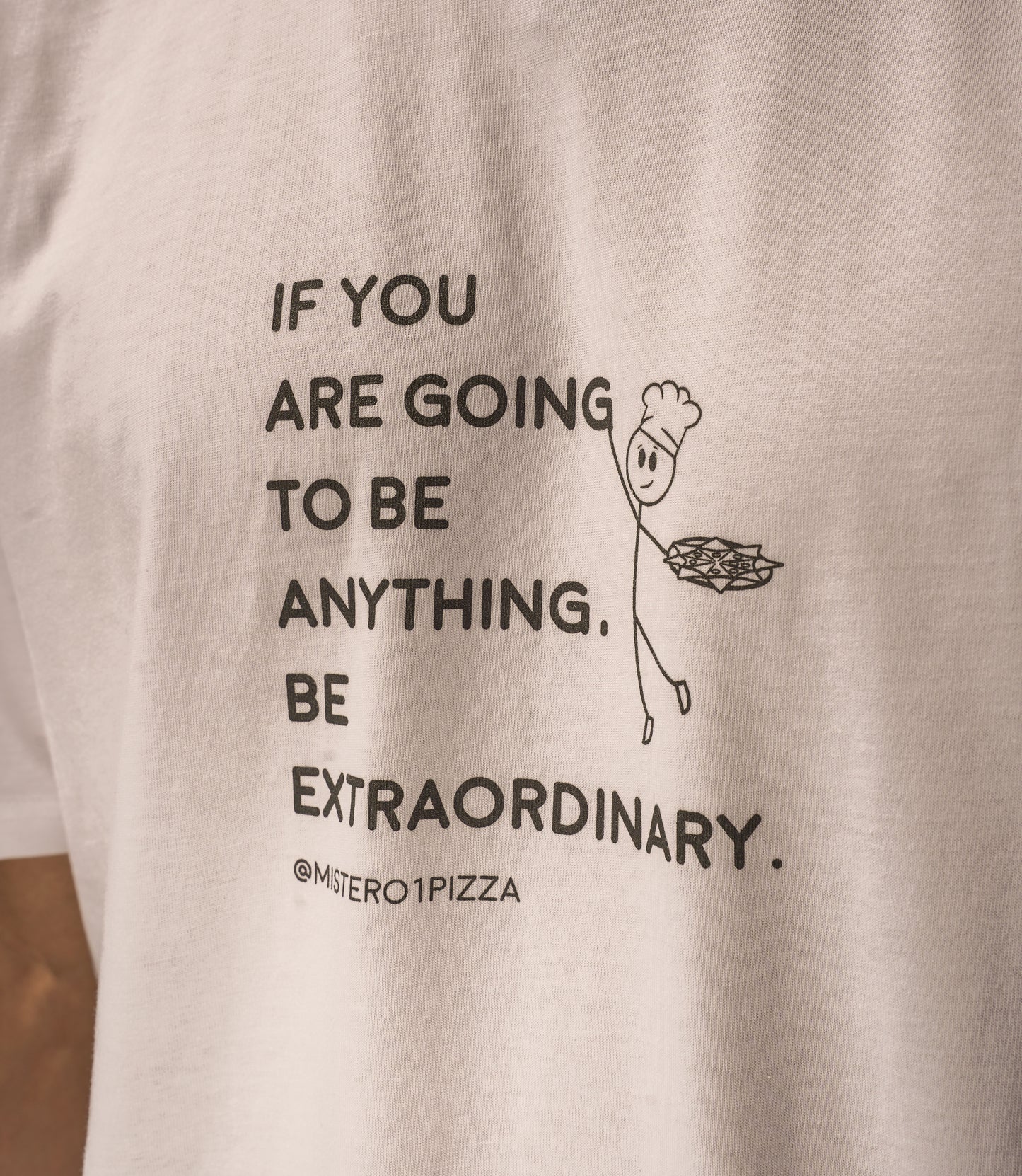 "Be Extraordinary" Tee - White