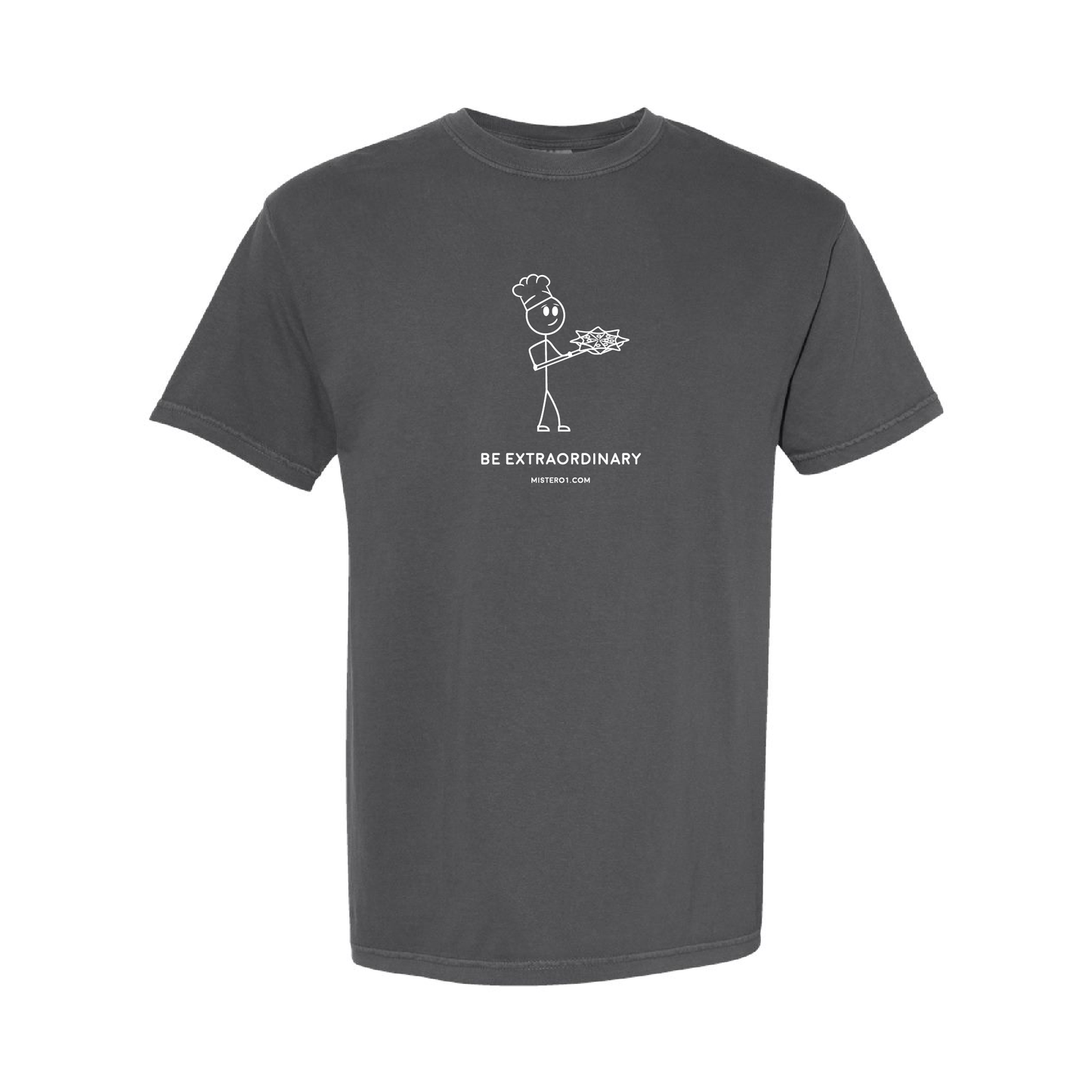 Stick Figure Classic Tee - Gray