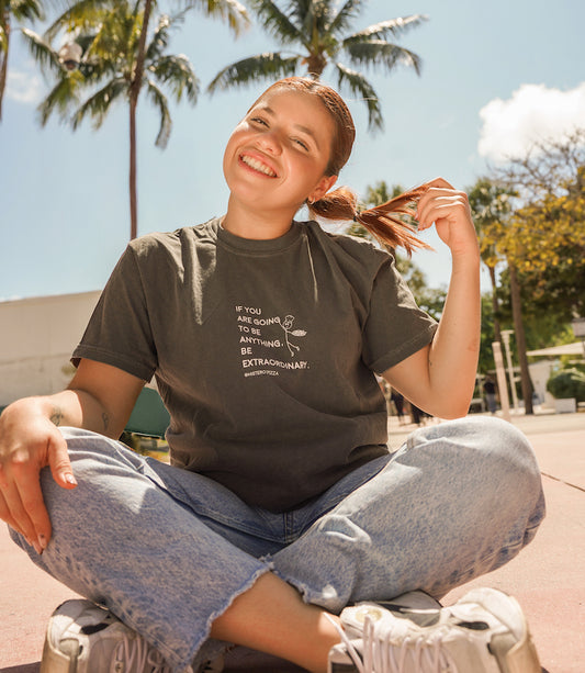 "Be Extraordinary" Tee - Gray