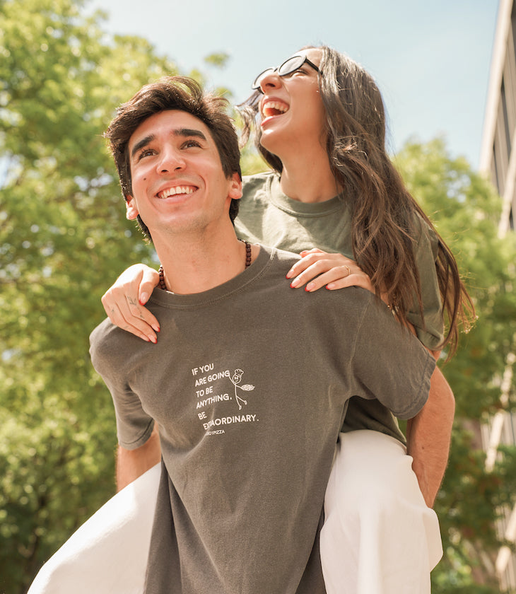 "Be Extraordinary" Tee - Gray