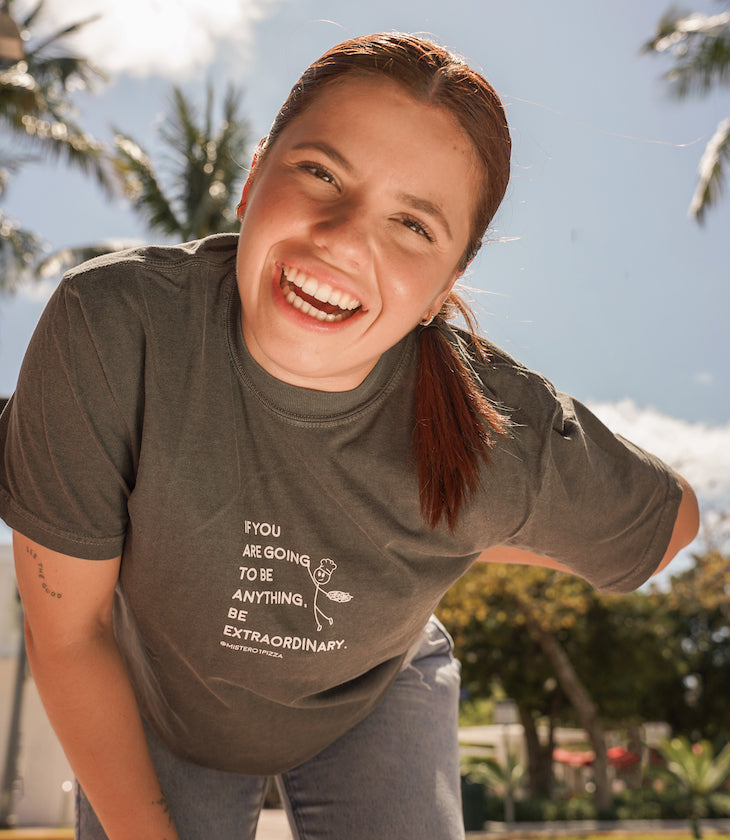 "Be Extraordinary" Tee - Gray
