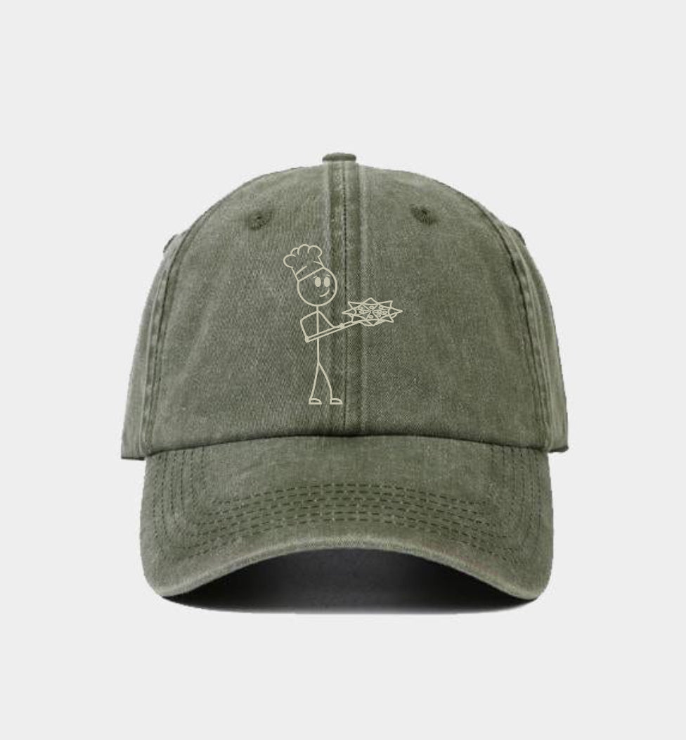 Stick Figure Classic Hat - Green