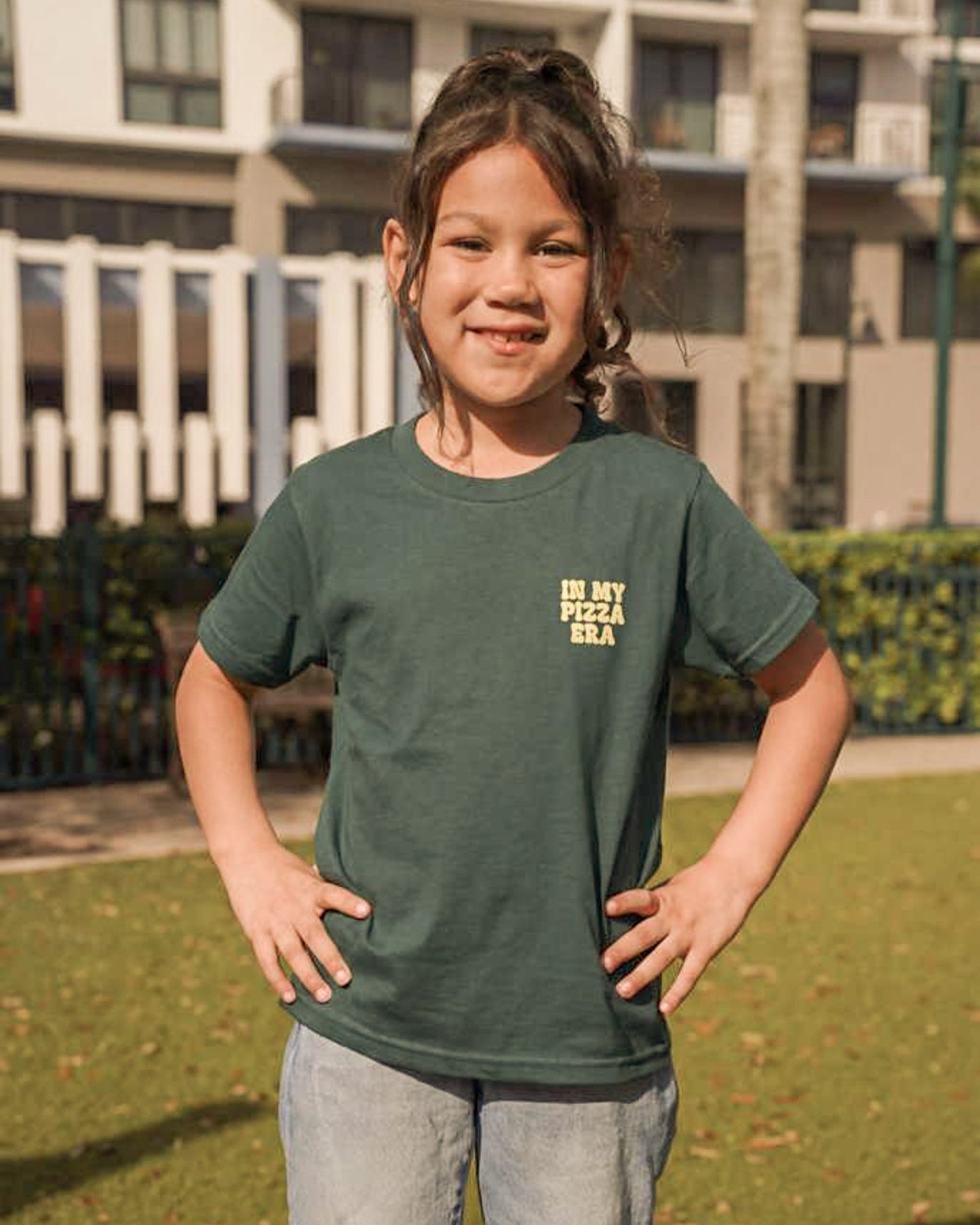 In My Pizza Era Tee- Matching Set