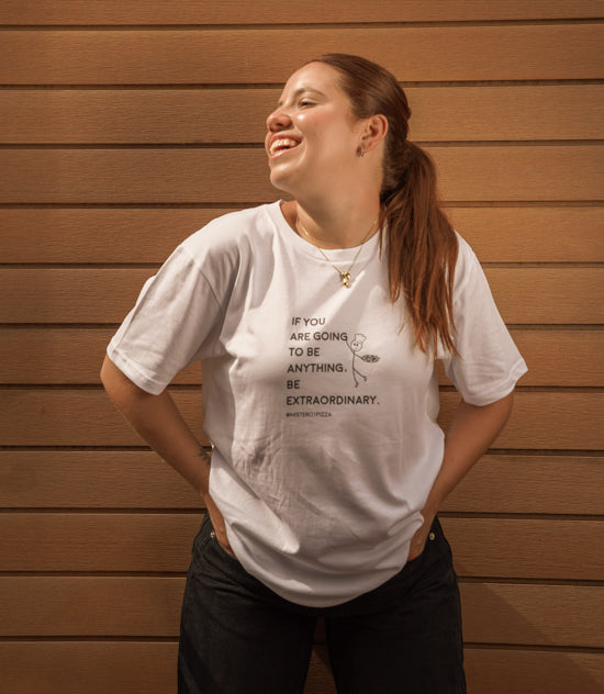 "Be Extraordinary" Tee - White