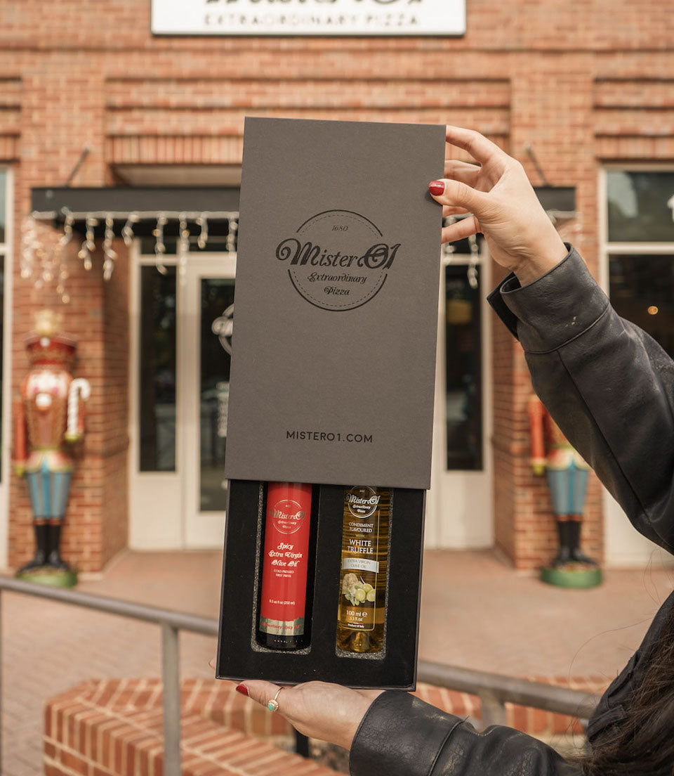 Signature Oil Gift Box - Spicy Oil & White Truffle Oil Set