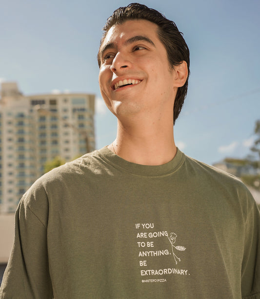 "Be Extraordinary" Tee - Green