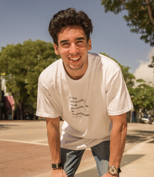"Be Extraordinary" Tee - White