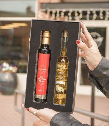 Signature Oil Gift Box - Spicy Oil & White Truffle Oil Set
