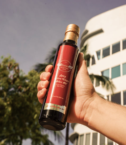 Spicy Extra Virgin Olive Oil - 8.5 fl oz/ 250ml